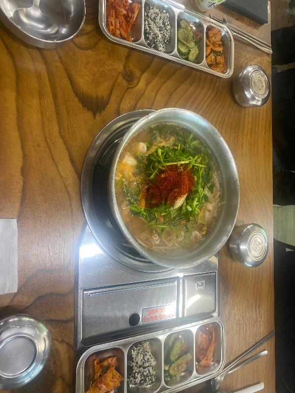 깔끔한 테이블 세팅