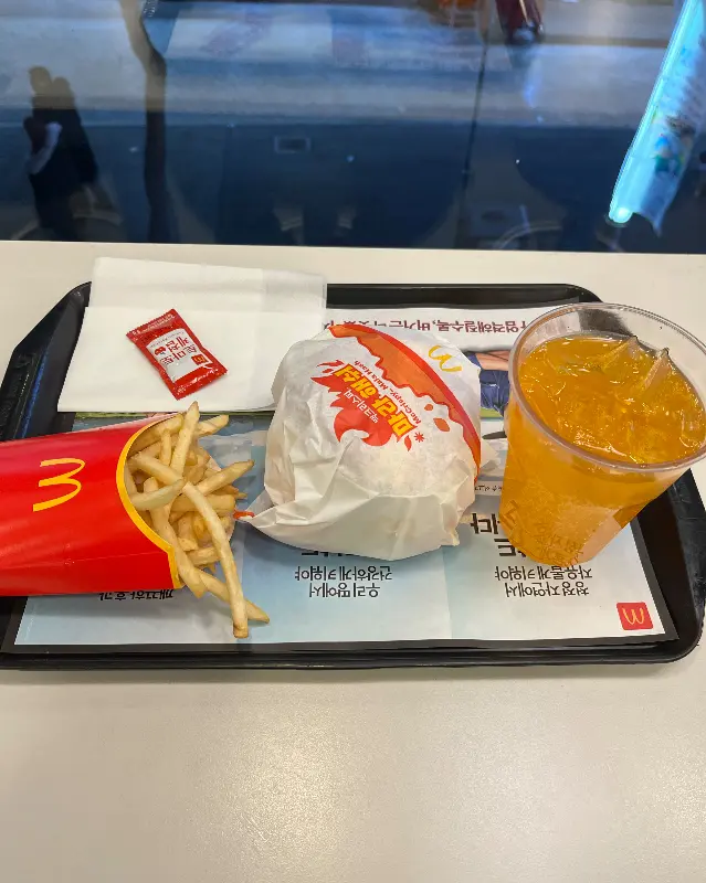 더블 불고기 버거 세트