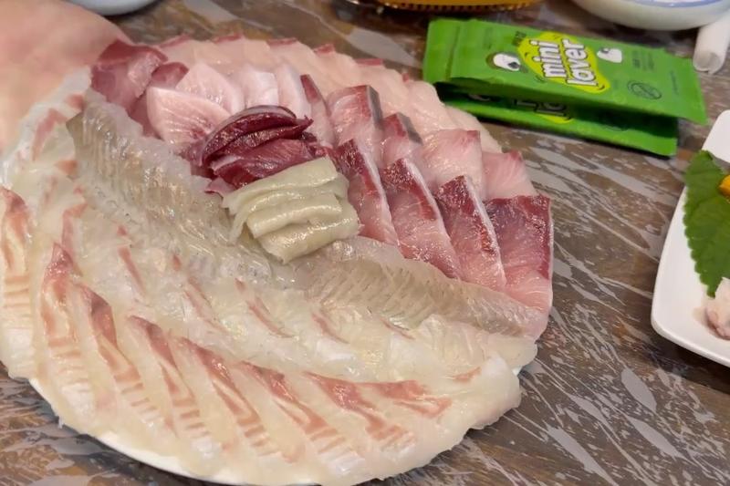 모듬회 한상차림