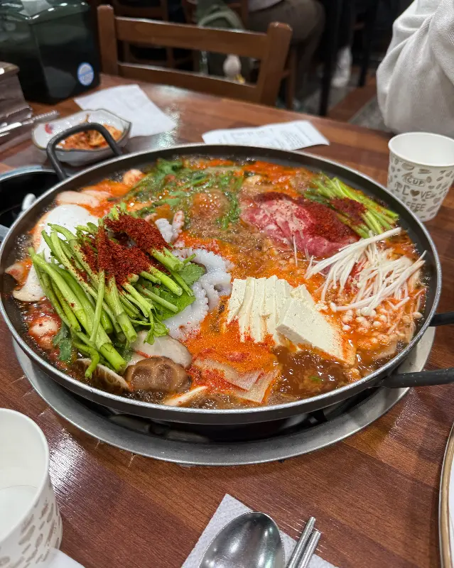 전체적인 상차림