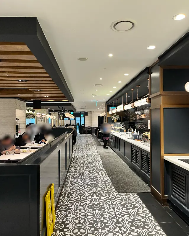 애슐리퀸즈 롯데마트 계양점 내부 모습