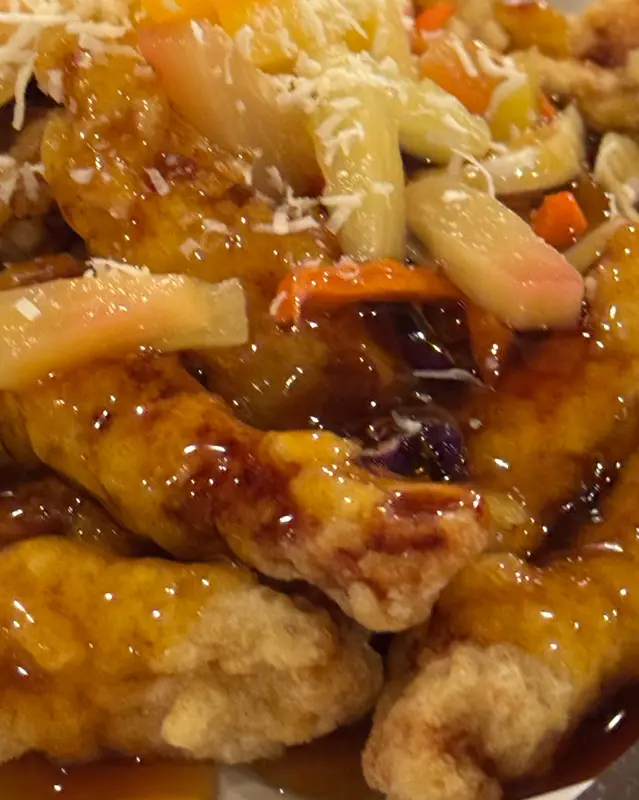 겉바속쫄 찹쌀 탕수육