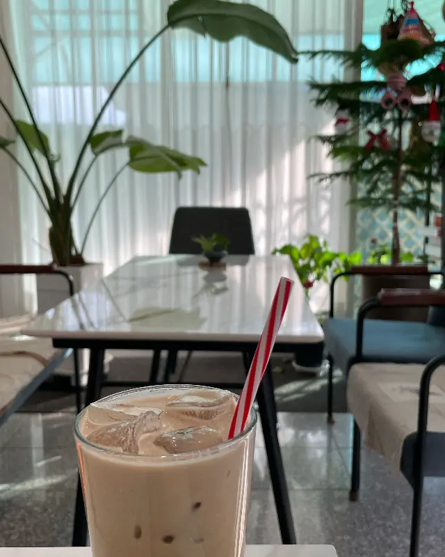 아이스 바닐라라떼