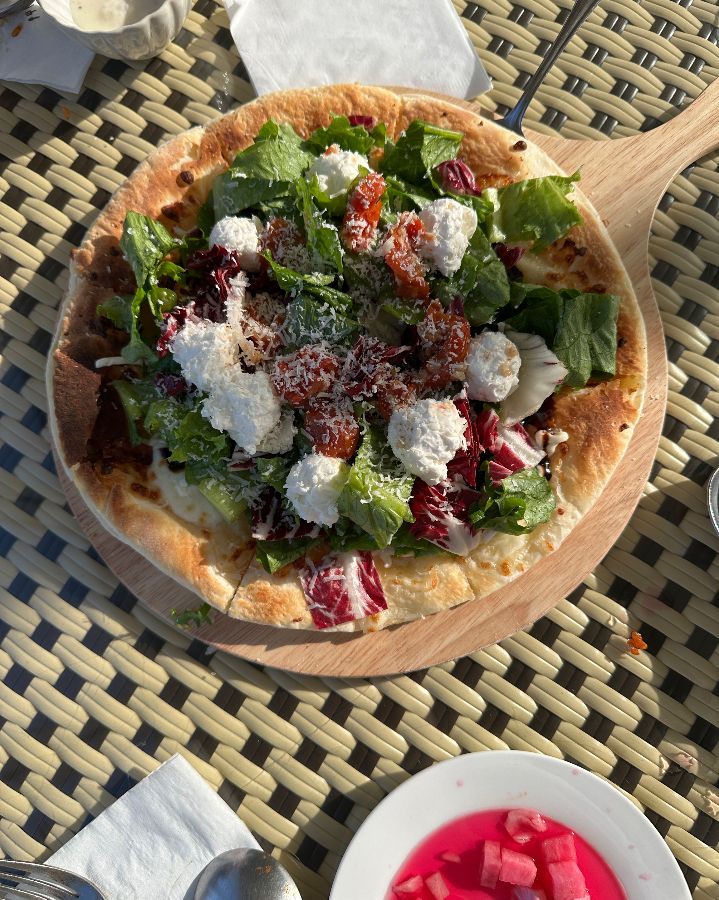 리코타 샐러드 피자