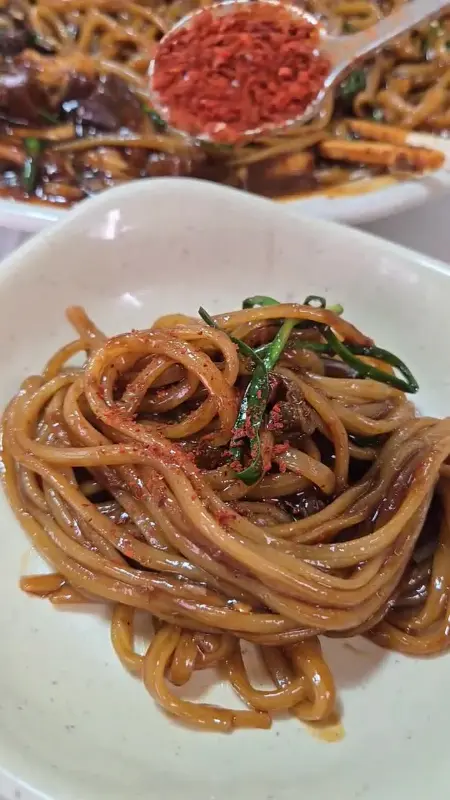 해송반점 면 요리