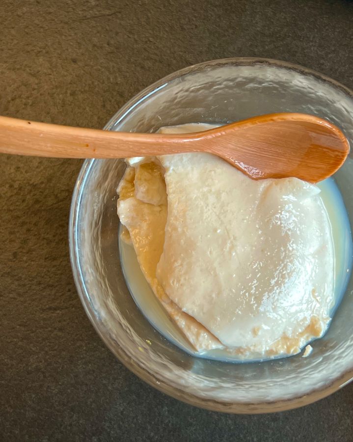 동경밥상 디저트 우유 푸딩