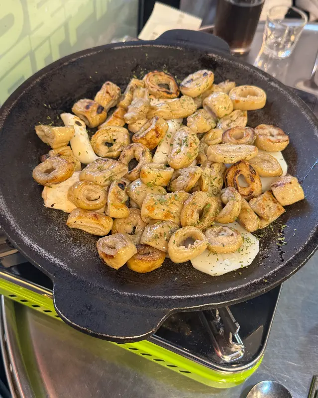 소금구이 막창 클로즈업