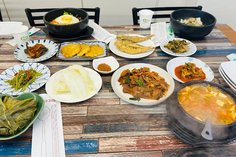 푸짐한 한 상 차림