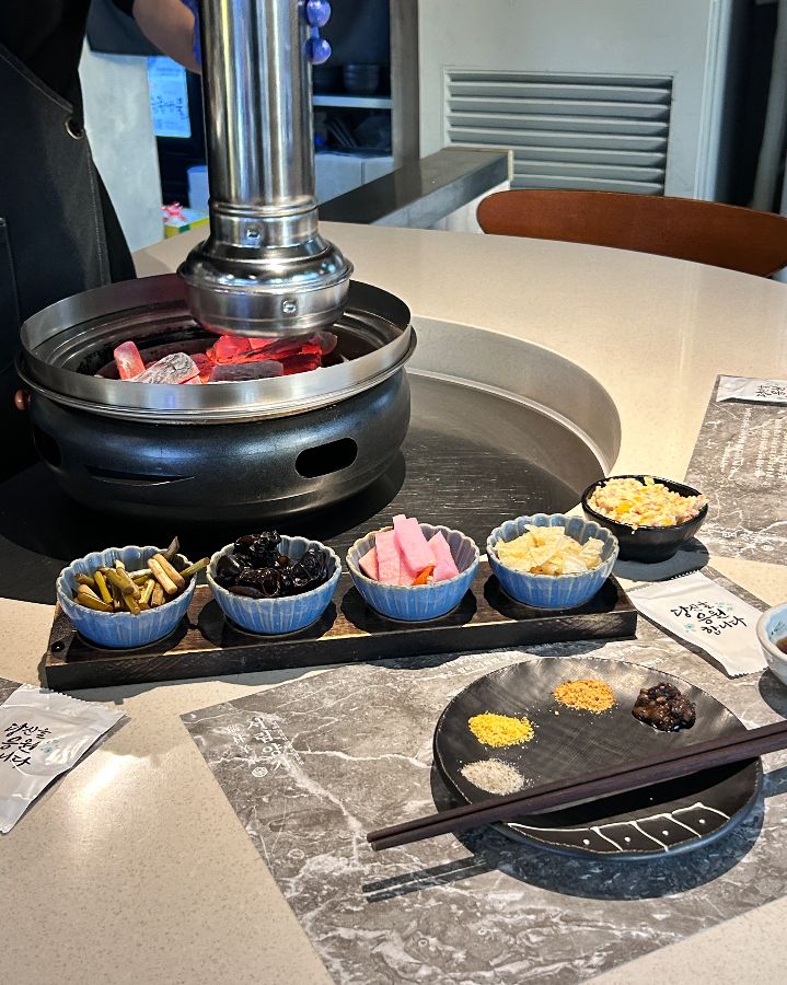 깔끔한 테이블 세팅