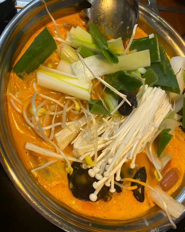 보글보글 끓고 있는 떡볶이