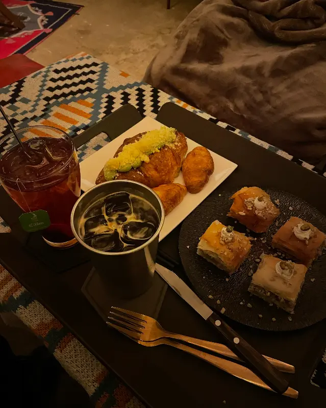 몽하스의 디저트와 음료