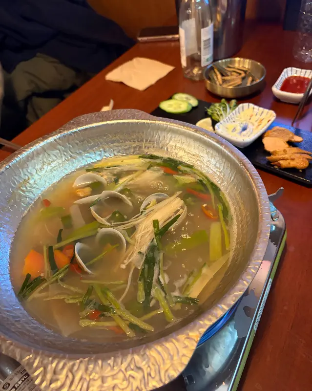 시원한 국물이 일품인 스지 어묵탕