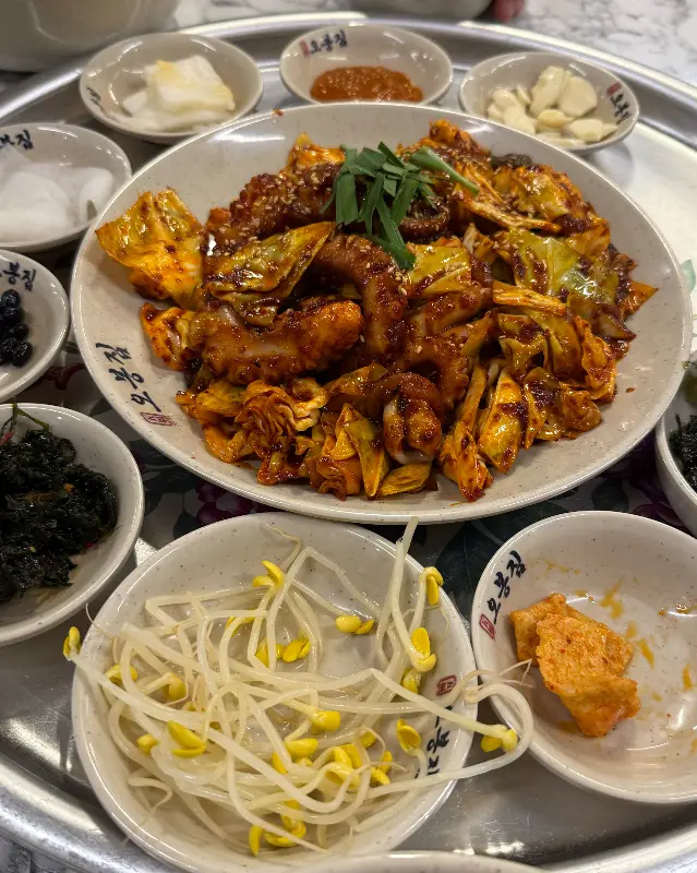 다채로운 밑반찬