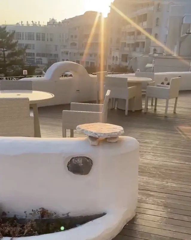 마마티라 야외 좌석