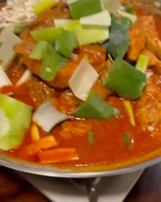 닭볶음탕 볶음밥