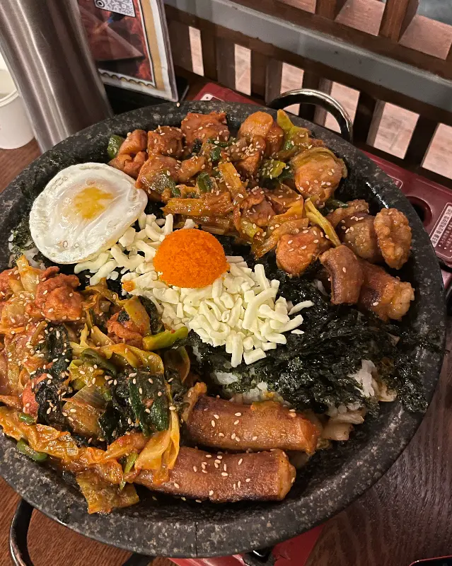 푸짐한 닭갈비 한 상