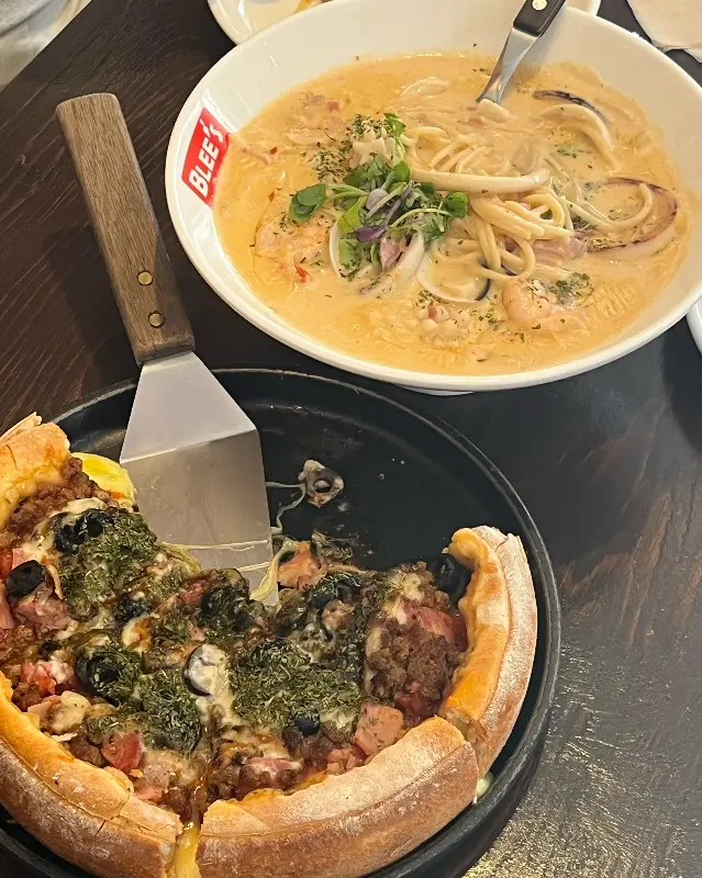 괴물피자와 상하이 파스타