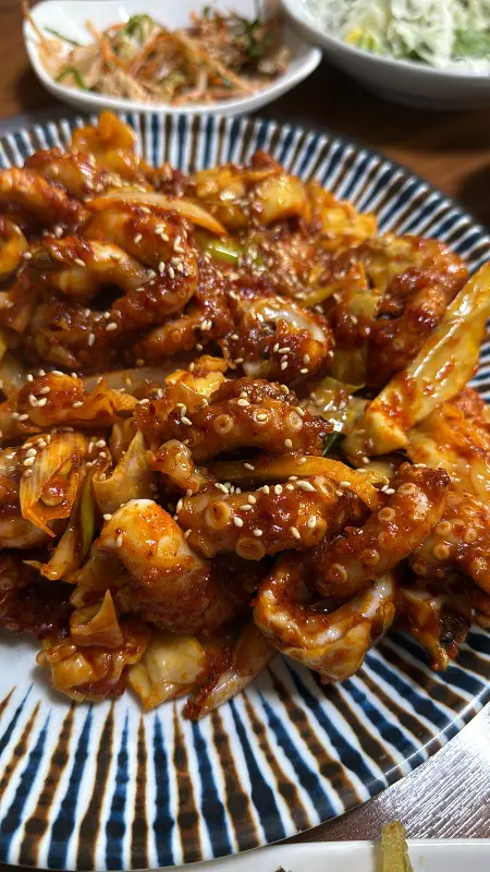 매콤한 낙지볶음