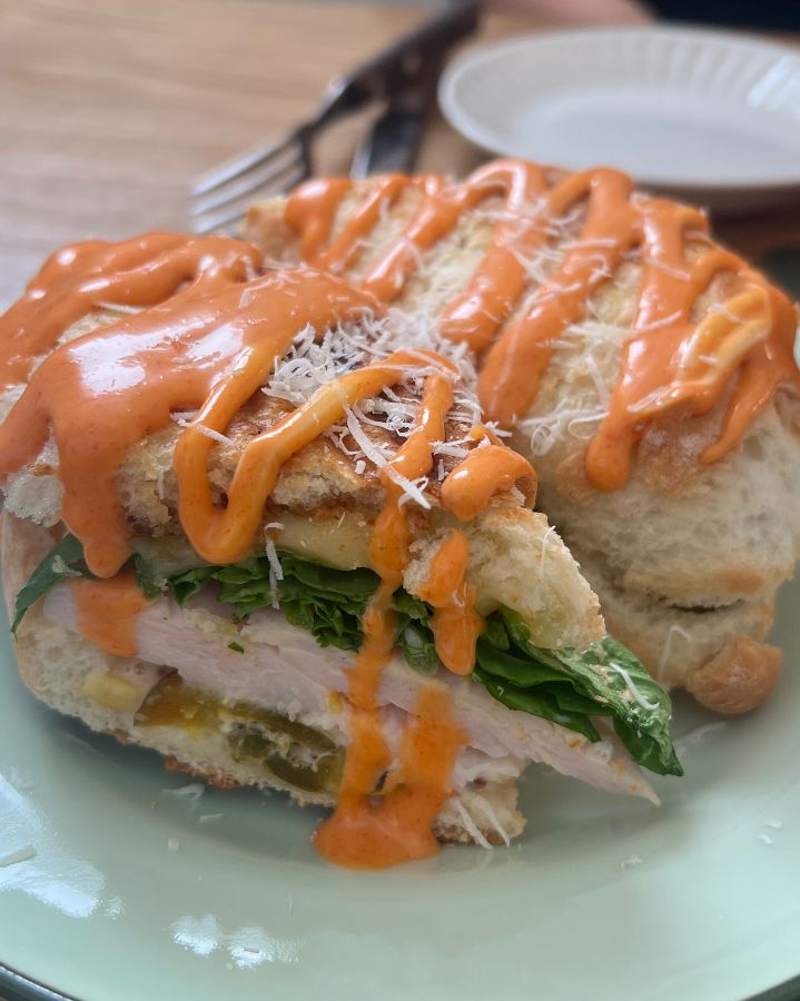 핫치킨 샌드위치