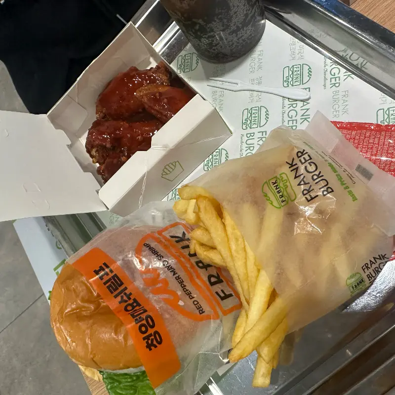 햄버거와 치킨, 음료