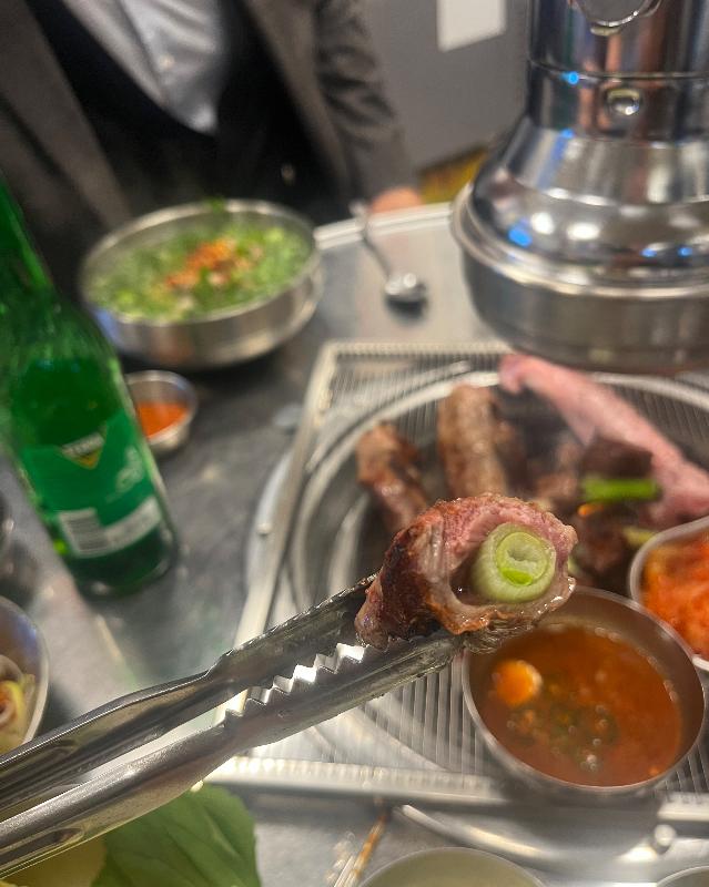 대파와 갈매기살의 환상적인 조합