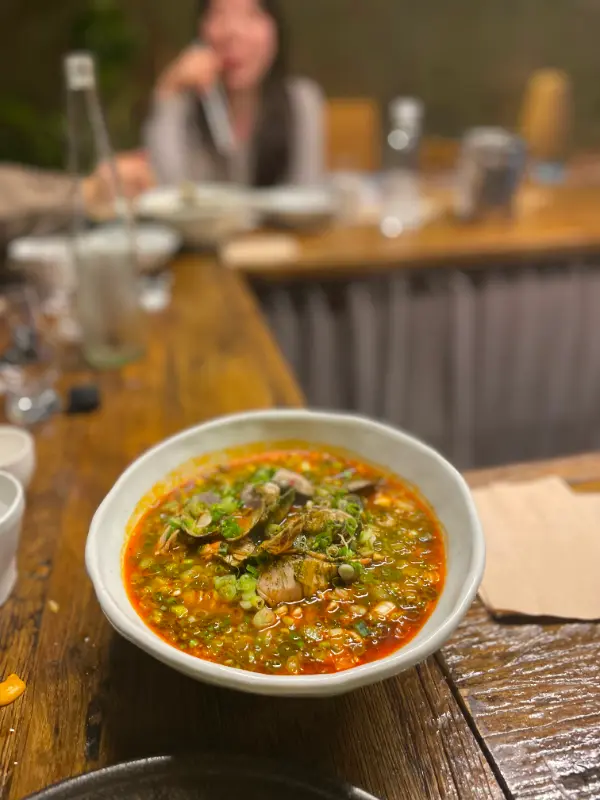 술과 함께 즐기는 해물 요리