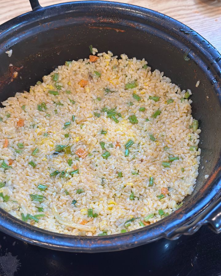 고슬고슬한 볶음밥