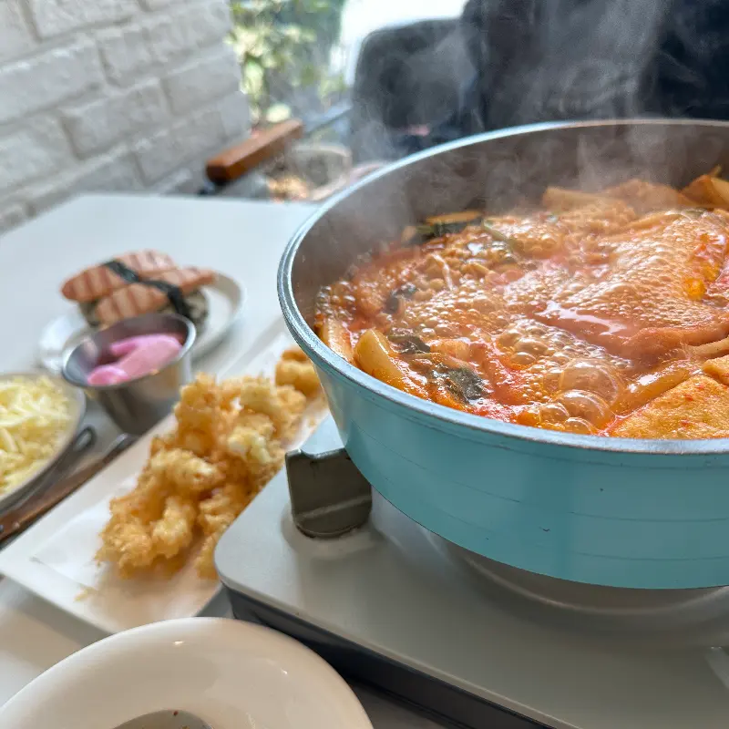 다양한 떡볶이 토핑