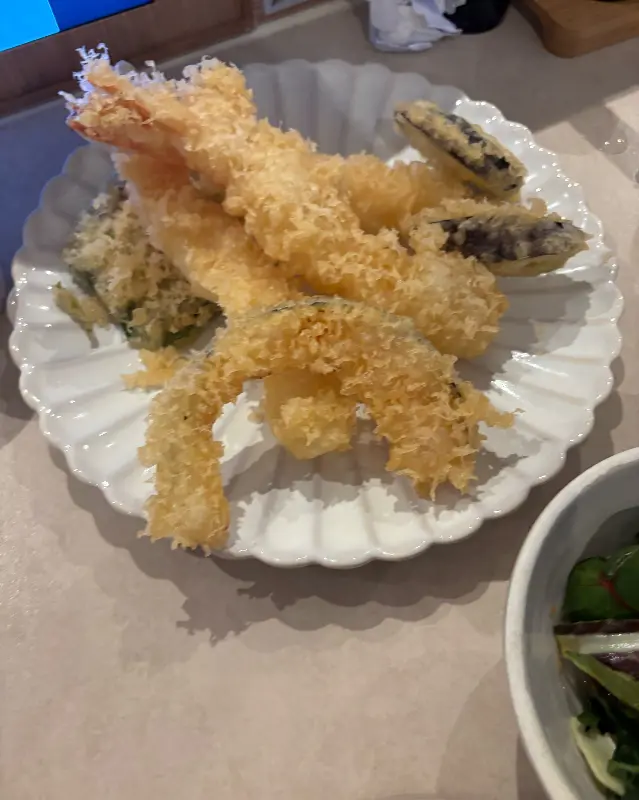 바삭한 튀김옷이 매력적인 덴푸라