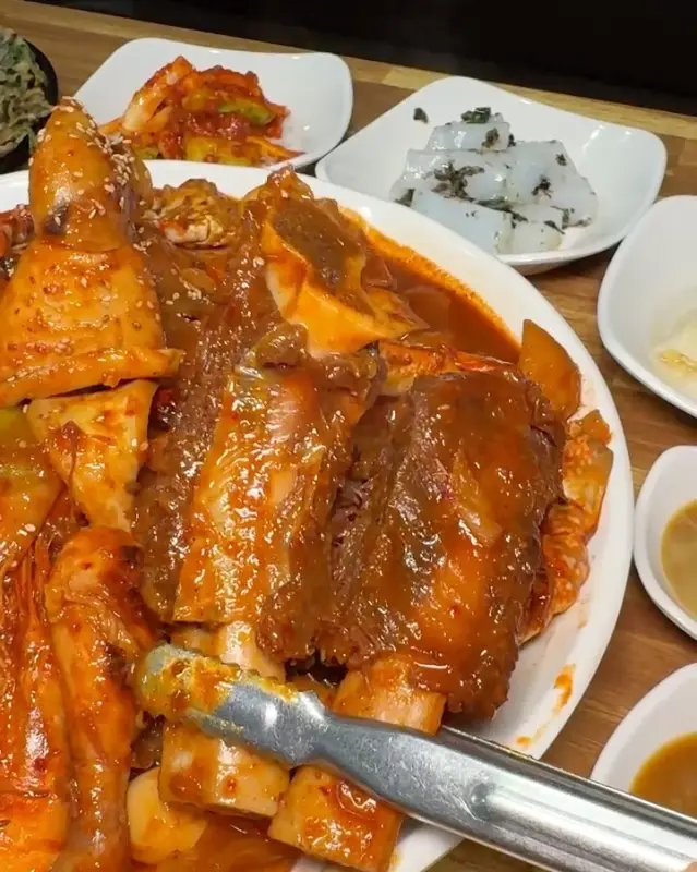 푸짐한 갈비찜