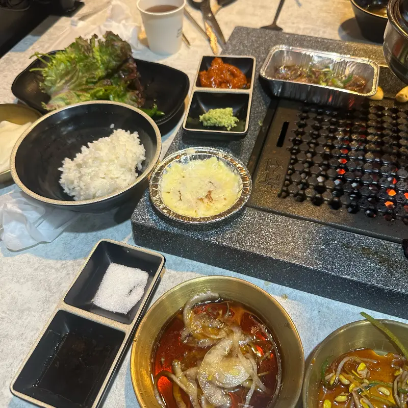 푸짐한 한 상 차림