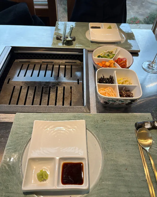 깔끔한 테이블 세팅