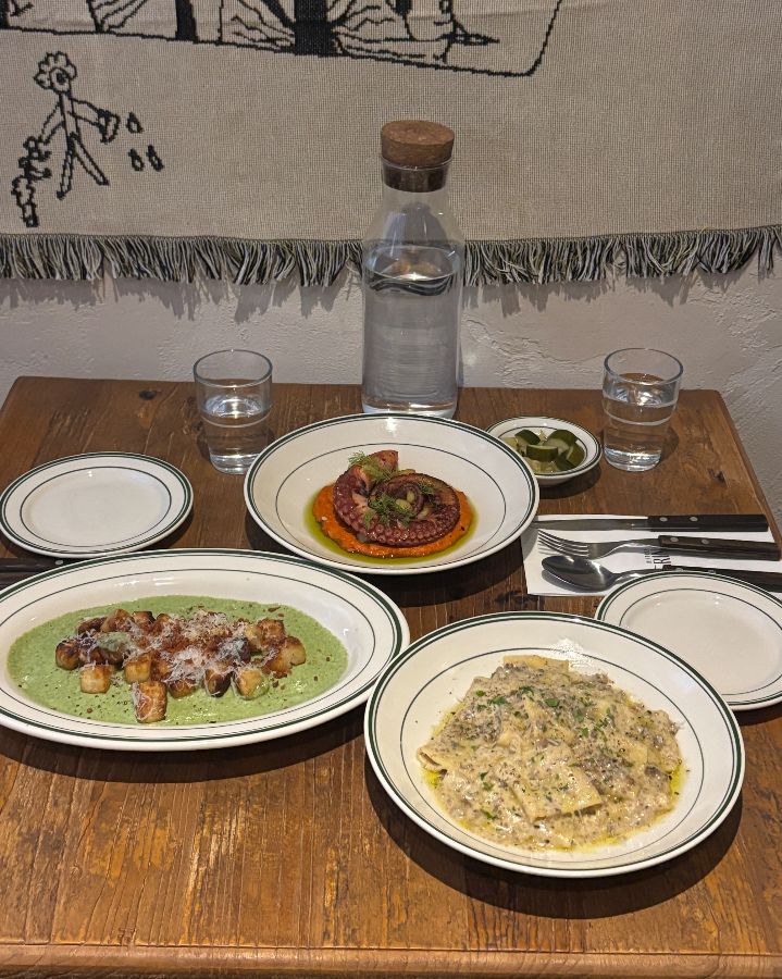 그리노 도산 테이블 세팅