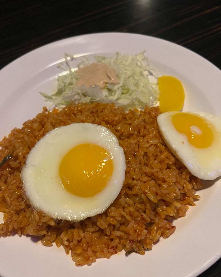 눈으로도 즐거운 하트타임 김치볶음밥