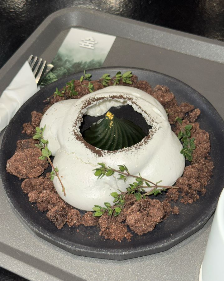 섹션 카페 숲 디저트, 독특한 비주얼