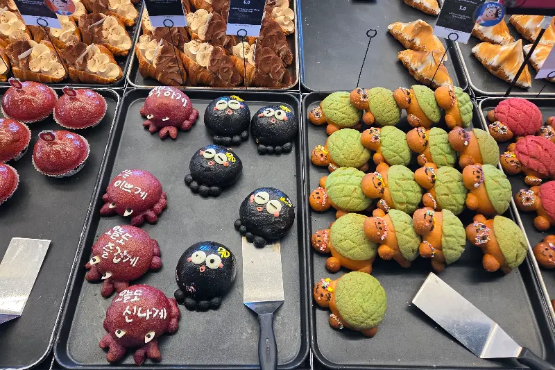 다양한 종류의 빵들