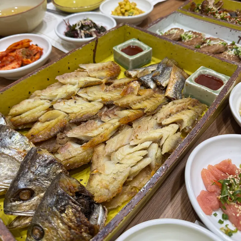 영일관 생선구이