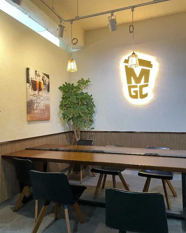 메가커피 매장 내부