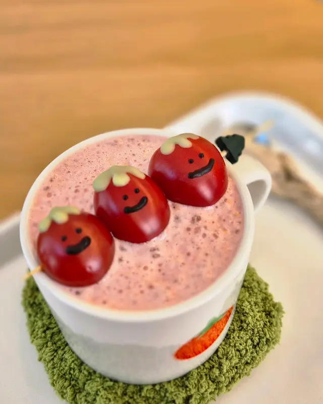 슾 토마토 라떼