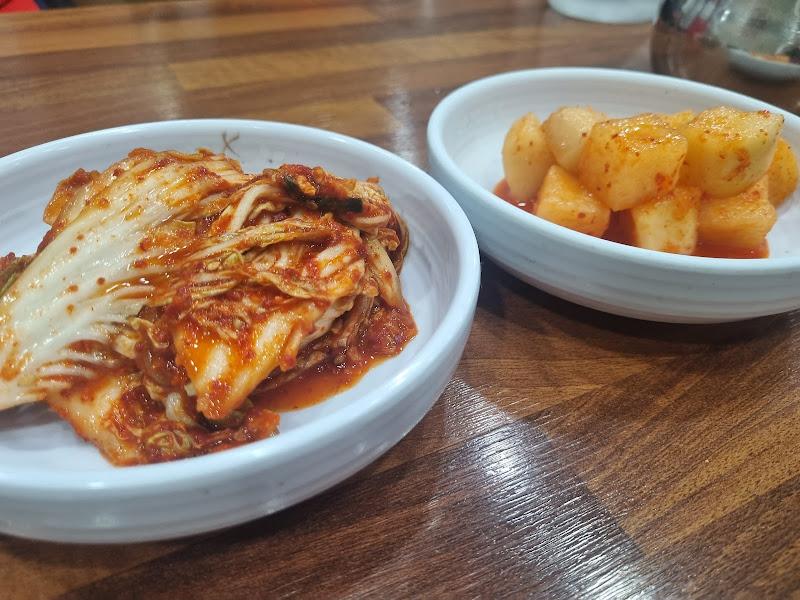 진천토종순대 기본 반찬