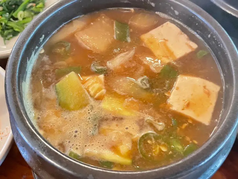 된장찌개