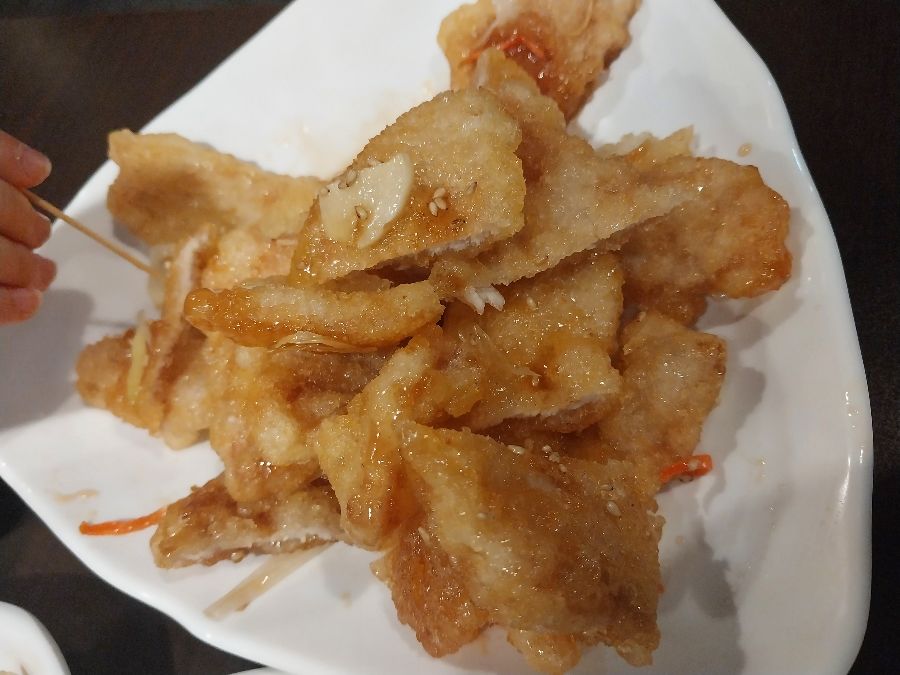 윤기가 좔좔 흐르는 꿔바로우