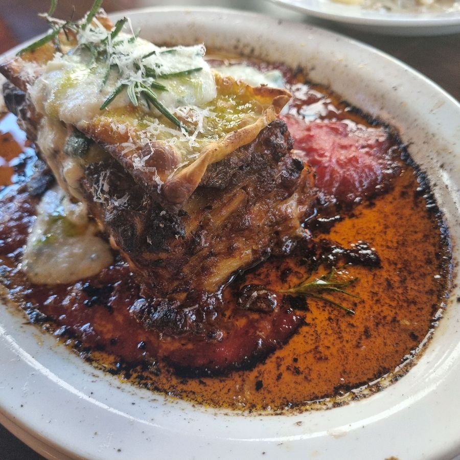 메리퀸즈 라자냐 클로즈업