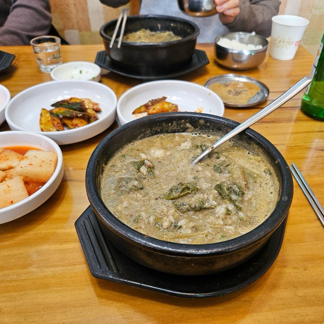 추어탕 한 상 차림