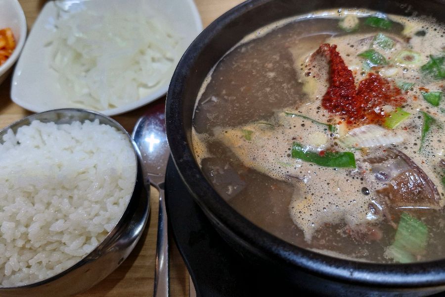 순대국밥과 밥