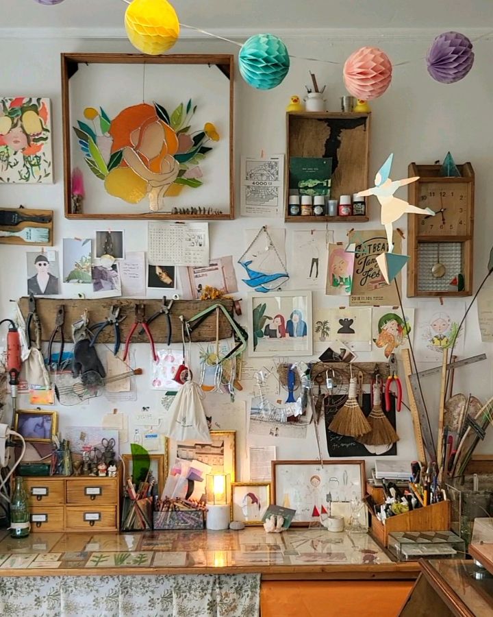 사장님의 예술적 감각이 돋보이는 공간, 섬세한 손길이 느껴진다.