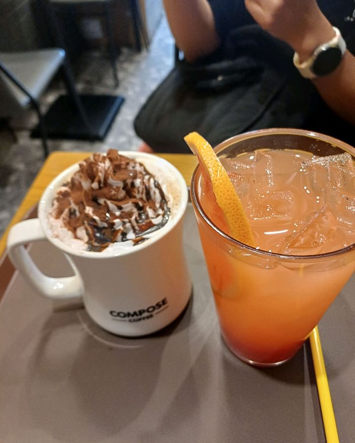 컴포즈커피 음료