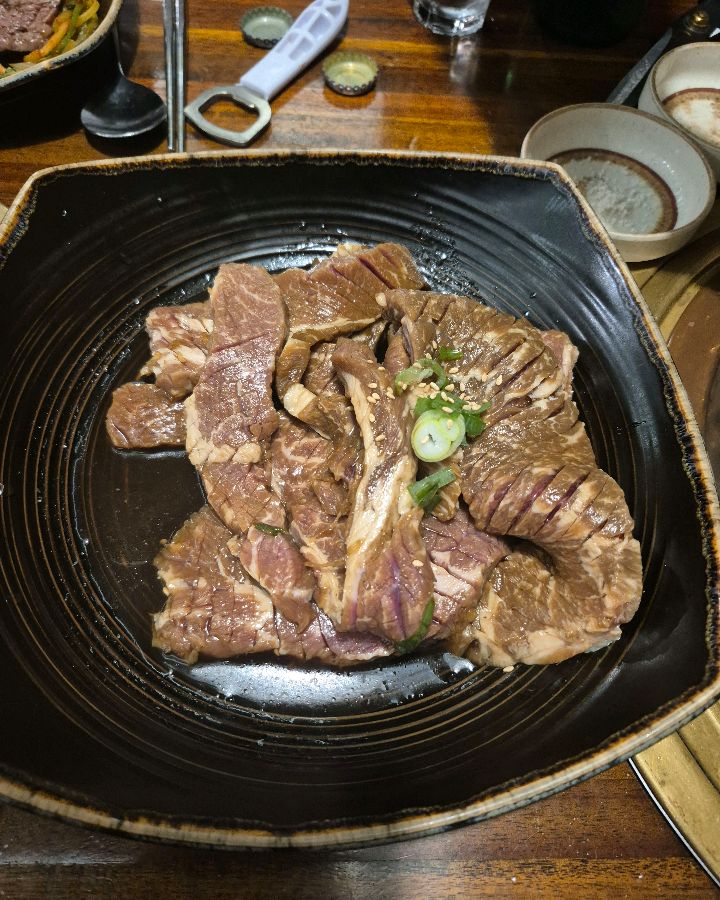 소반 자산동점 소고기 양념구이