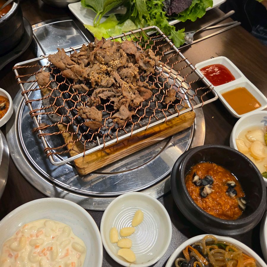 불맛이 살아있는 돼지불고기