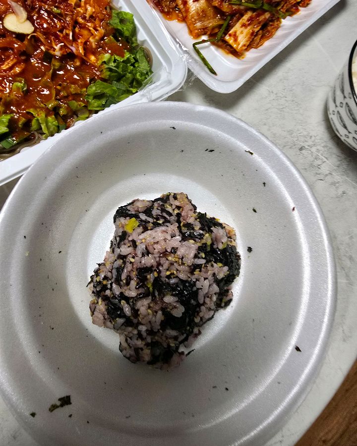 고소한 김가루밥